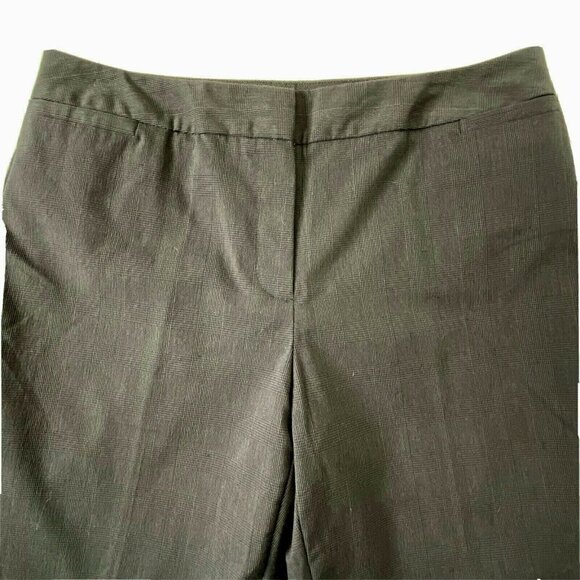 D.F.A. New York Women's size 10 Capris Cropped Pants Slacks Gray NEW - Picture 3 of 9